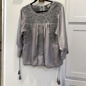 Sister Mary Hippie Chic Embroidered Blouse